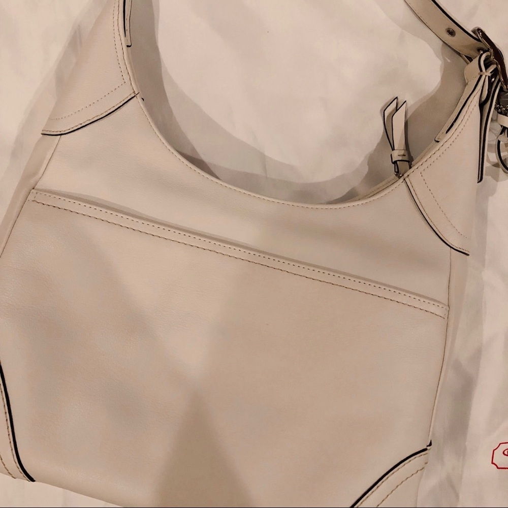 Brand New White Coach Purse - Picture 2 of 6